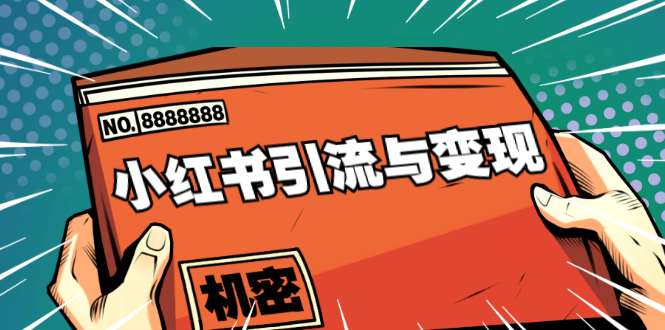 小红书引流与变现：从0-1手把手带你快速掌握小红书涨粉核心玩法进行变现-小伟资源网