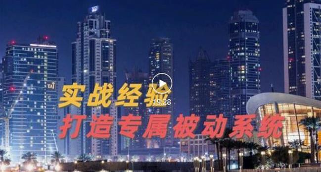 9年引流实战经验，0基础教你建立专属引流系统（精华版）无水印-小伟资源网