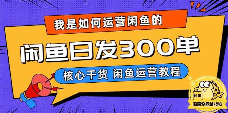 我是如何在闲鱼卖手机的，日发300单的秘诀是什么？【揭秘】-小伟资源网