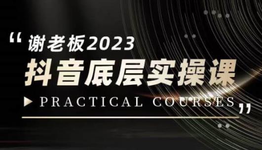 蟹老板·2023抖音底层实操课，打造短视频的底层认知-小伟资源网