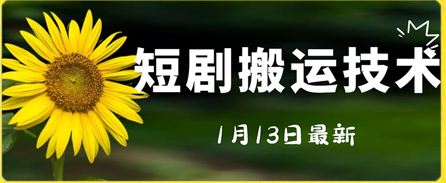 最新短剧搬运技术，电脑手机都可以操作，不限制机型-小伟资源网