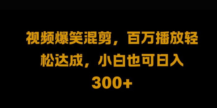 视频号零门槛，爆火视频搬运后二次剪辑，轻松达成日入1k【揭秘】-小伟资源网