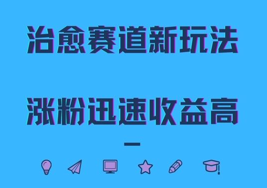 治愈赛道新玩法，治愈文案结合奶奶形象，涨粉迅速收益高【揭秘】-小伟资源网