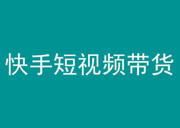 快手短视频带货，操作简单易上手，人人都可操作的长期稳定项目!-小伟资源网