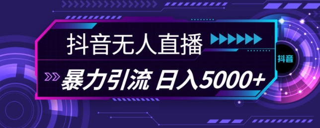 抖音快手视频号全平台通用无人直播引流法，利用图片模板和语音话术，暴力日引流100+创业粉【揭秘】-小伟资源网